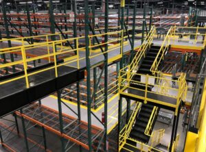 Interior picture of distribution center.